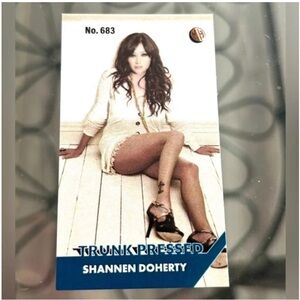Shannen Doherty Beverly Hills 90210 Charmed Cigar Mini Card Serial #’d /3